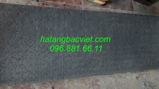 Bó vỉa bê tông giả đá hình nút, kích thước 12,5x30