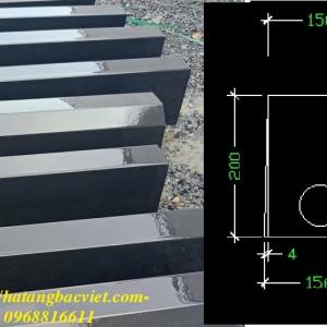 Bó vỉa bồn hoa giả đá 15x20