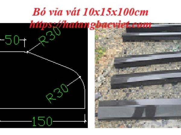 Bó vỉa vát 10x15x100cm; Bê tông, Bê tông giả đá