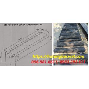 Bó vỉa vát giả đá 15x15x100cm