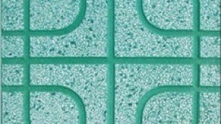 Gạch vỉa hè Terrazzo mắt phụng