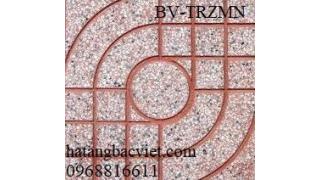 Gạch vỉa hè Terrazzo mắt Nai