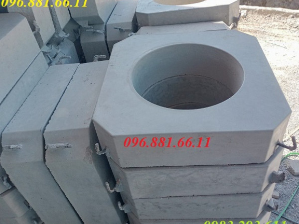 Gạch kè bờ ao, bờ hồ, mái taluy, kích thước 40x40, dầy 8cm
