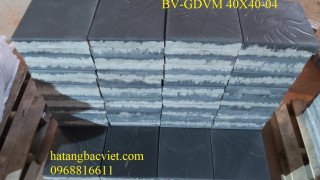 Gạch bê tông vân đá lát vỉa hè 40x40x4,5cm